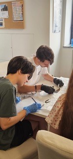 Ryan Wheeler completing research